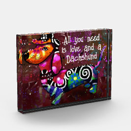 Allt du behöver är Kärlek och en Dachshund Funky H