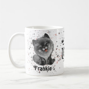 Allt du behöver är Kärlek och en Hund (Pommern) Kaffemugg