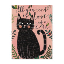 Allt du behöver är Kärlek.. Och en katt