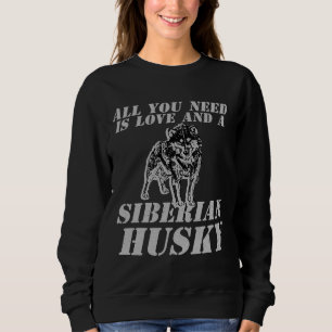 Allt du behöver är Kärlek och en Siberian husky-fu T Shirt