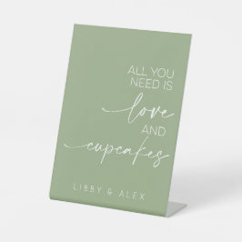Allt du behöver är Kärlek och Muffinsar Sage Grönt