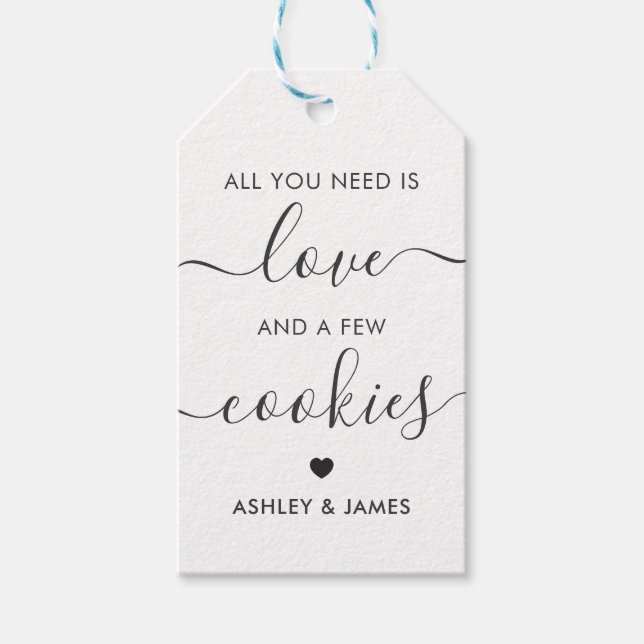Allt du behöver är Kärlek och några Cookies, Bröll Presentetikett (Framsidan)