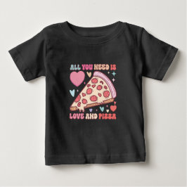 Allt du behöver är Kärlek och Pizza | Funny Foodi T Shirt