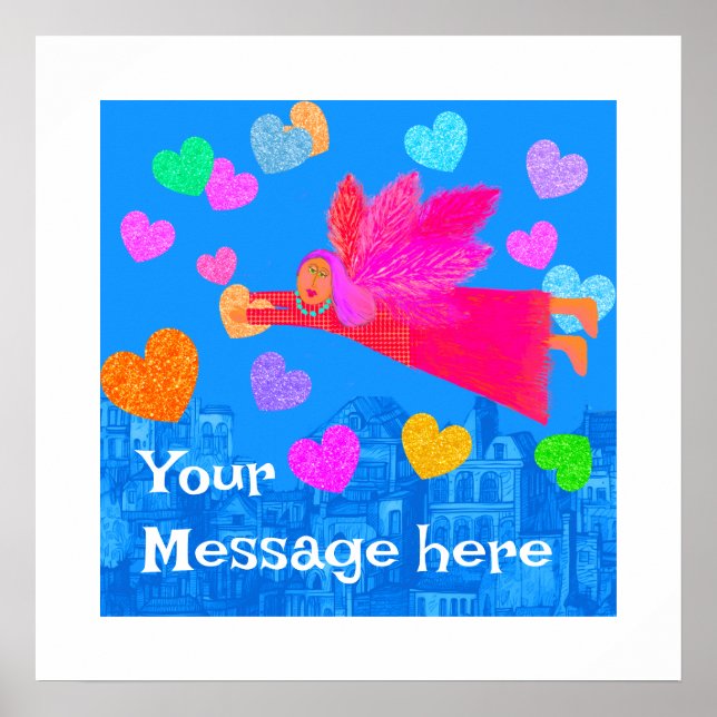 Allt du behöver är Kärlek Poster (Framsidan)