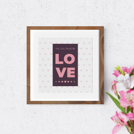 Allt du behöver är kärlek poster