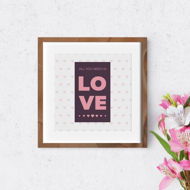 Allt du behöver är kärlek poster (Skapare uppladdad)