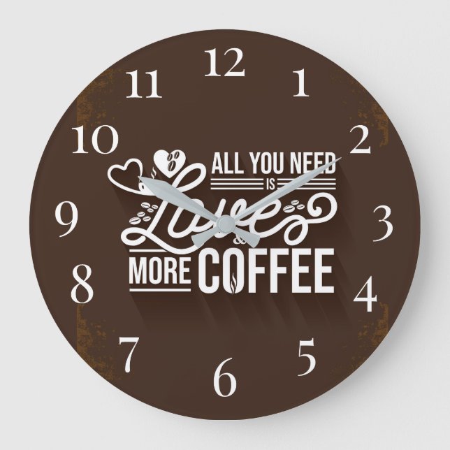 Allt du behöver är Kärlek  Stor Klocka (Framsida)