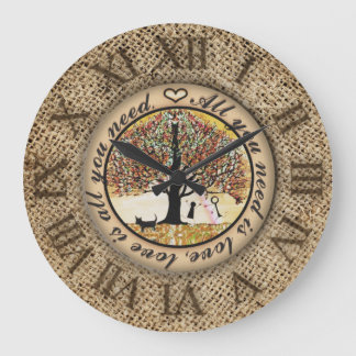 Allt du behöver är Kärlek Stor Klocka