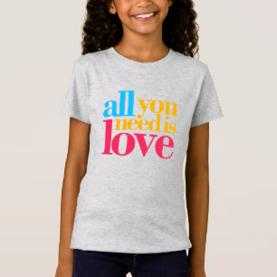 Allt du behöver är kärlek t shirt