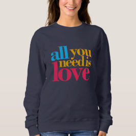 Allt du behöver är kärlek t shirt