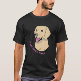 Allt du behöver är kärlek t shirt