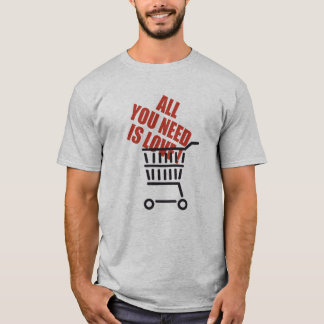 Allt du behöver är kärlek t shirt