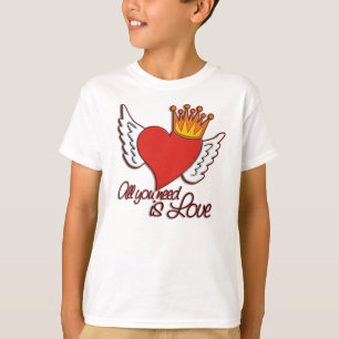 Allt du behöver är Kärlek Tee Shirt
