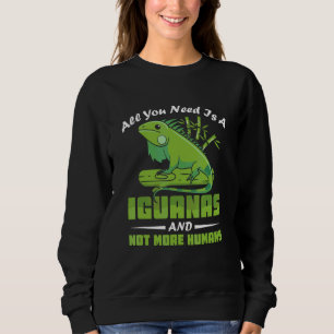 Allt du behöver är leguaner och inte fler människo t shirt