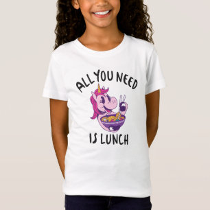 Allt du behöver är lunch t shirt