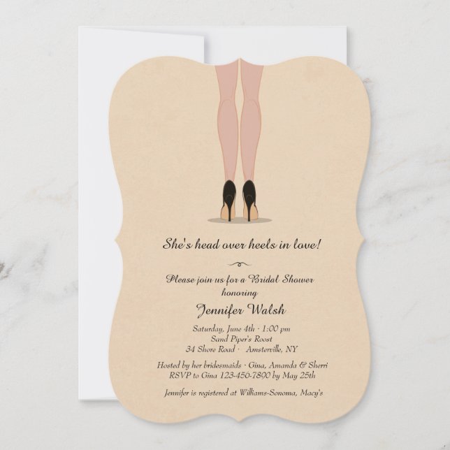 Allt du behöver är Shoes-inbjudan Inbjudningar (Framsida)