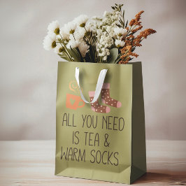 Allt du behöver är Tea & Warm sockor säsong