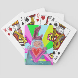 Allt du behöver….Dela kärleken  Casinokort