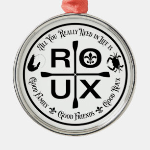 Allt du behöver i Verkligen är... ROUX Julgransprydnad Metall