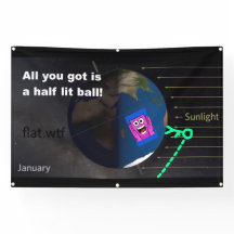 Allt du har är en halvlysande boll! Banner