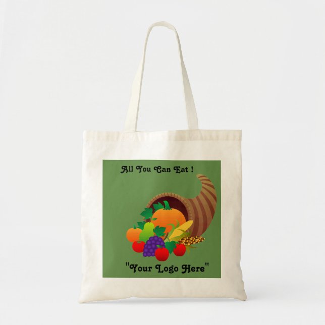 "Allt du kan äta" #ToteBag Tygkasse (Framsidan)
