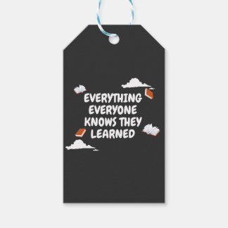 Allt du vet, du lärde dig presentetikett