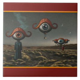 Allt fokus på dig kakelplatta