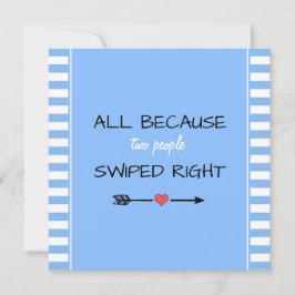 Allt för att två personer svepte in Höger Baby Sho Inbjudningar