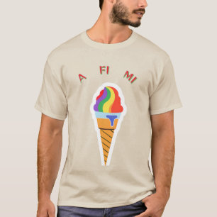 Allt för mig glasskon t shirt