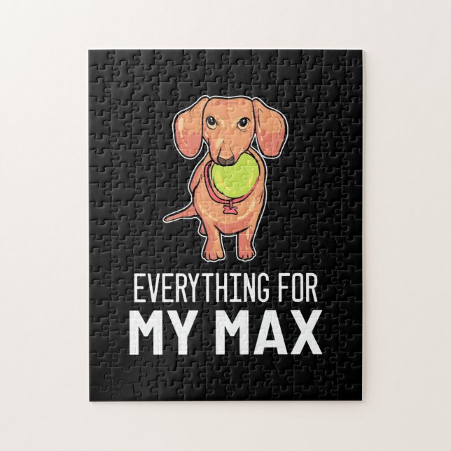 Allt för min Dachshund Pussel (Vertikal)