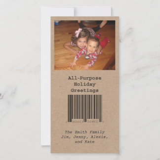 Allt fotokort för Helgdag Julkort