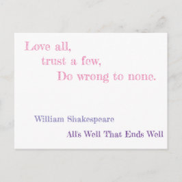 Allt går bra vykort