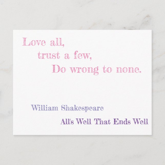 Allt går bra vykort (Framsida)