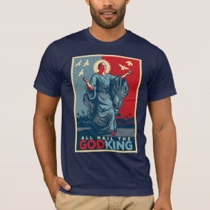 Allt hagel denKung Obama T-tröja T-shirt