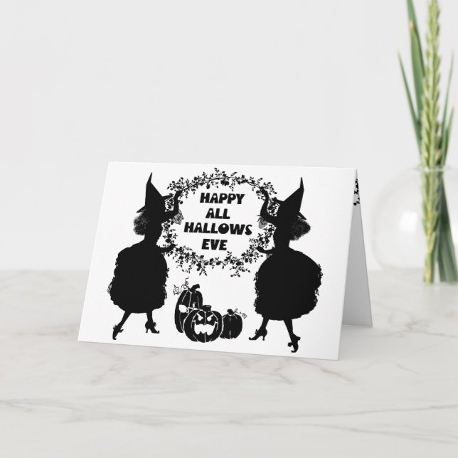 Allt Hallows kväll Kort (Framsida)