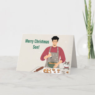 ALLT HAN ÄR - SON-CHRISTMAS-KORT TACK KORT