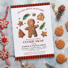 Allt handlar om den där bakverksamheten Cookie Swa Inbjudningar