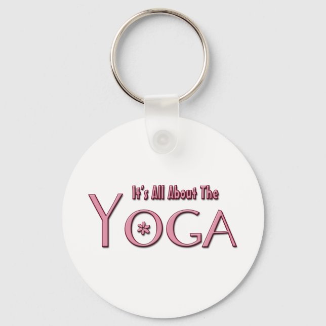 Allt handlar om Yoga Nyckelring (Framsida)
