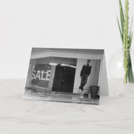 "Allt har Borta" födelsedagskort Kort