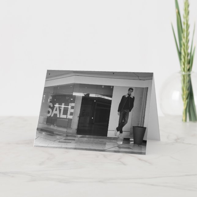 "Allt har Borta" födelsedagskort Kort (Framsida)