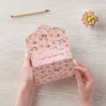 Allt i en bröllopsinbjudan