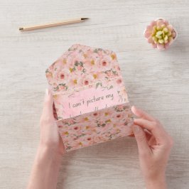 Allt i en bröllopsinbjudan