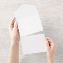 Allt i en bröllopsinbjudan