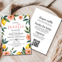 Allt i en enda citron-Blommigt, sommarbabyskor