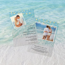 Allt i ett foto Seaside Sandy Beach & Ljus