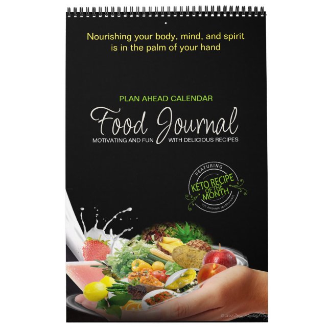 Allt-i-ett-kalender - planering och mat-Journal Kalender (Omslag)