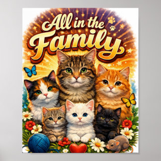 Allt i familjen poster