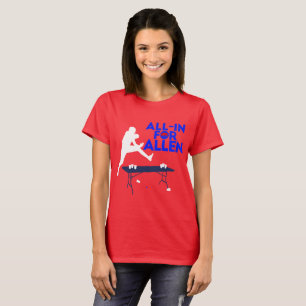 Allt-i för Allen Färgad Shirt T