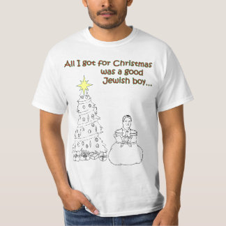 Allt I-har för jul var en bra judisk pojke T-shirt