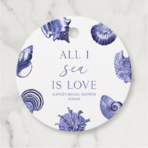 Allt i havet är Kärlek Elegant Seashells Möhippa